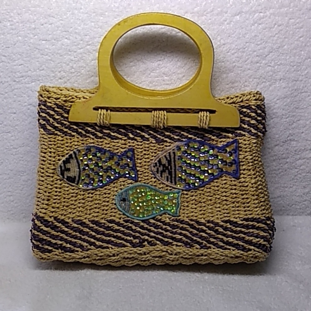 Cute Little Straw Purse